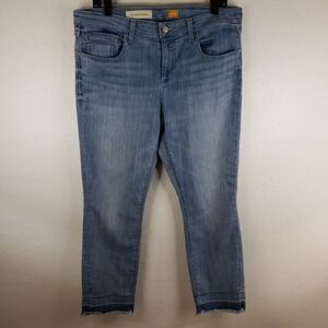 Pilcro and the Letterpress Stet 34x26‎ Jeans Women's 32 Straight Light Wash Blue